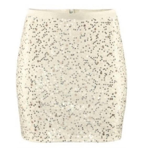 H&M Sequin Mini Skirt - Picture 1 of 5